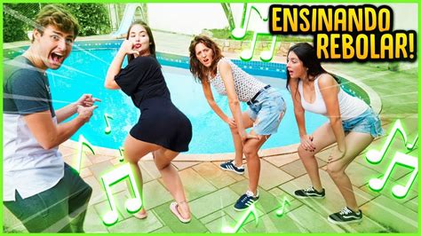 gringas rebolando|ENSINANDO AS GRINGAS A REBOLAREM COM FUNK!.